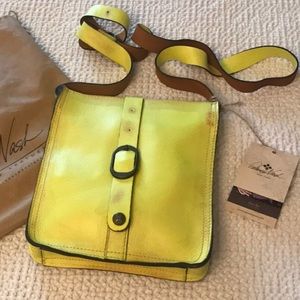 Patricia Nash Italian leather pouch bag